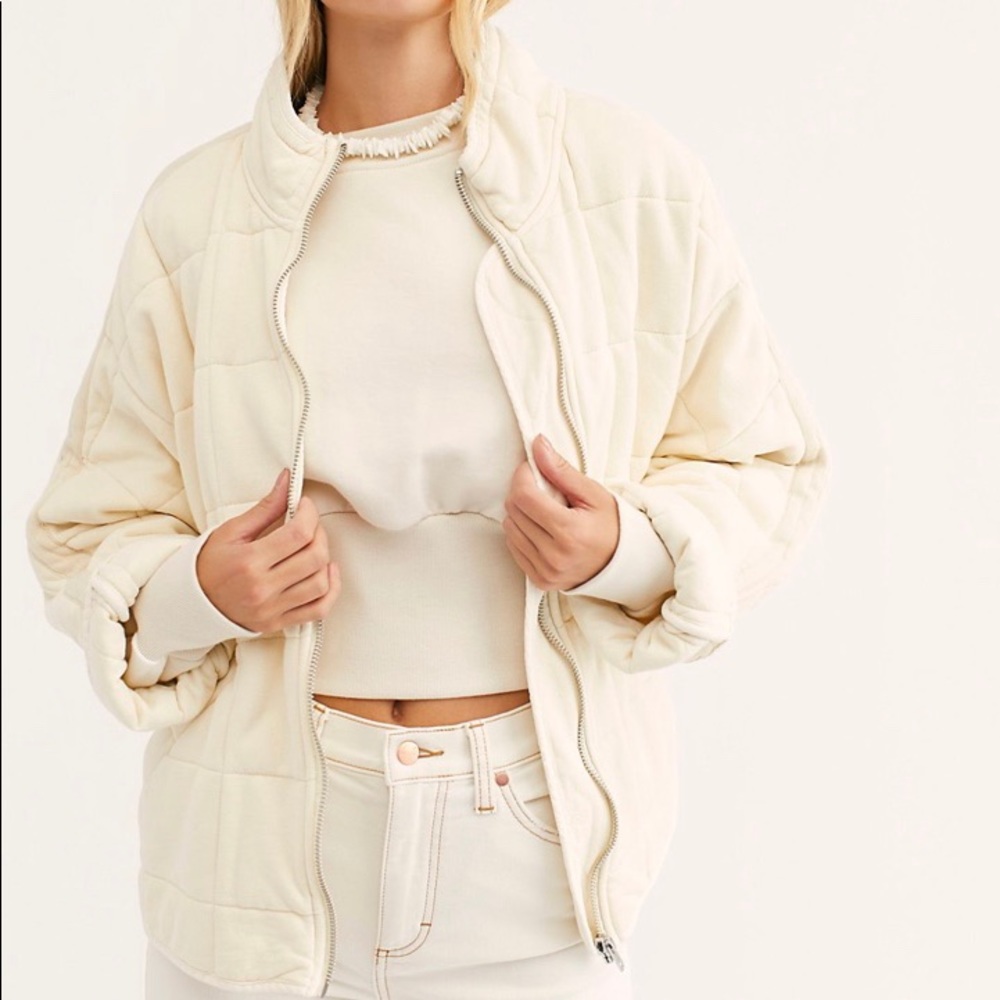 Blank NYC roger that quilted jacket